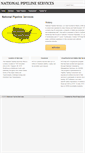 Mobile Screenshot of nationalpipelineservices.com